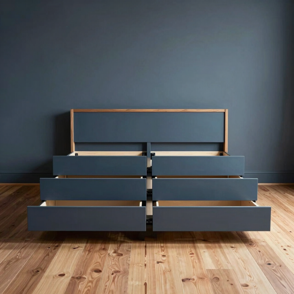 Grid Lock Full Storage Bed