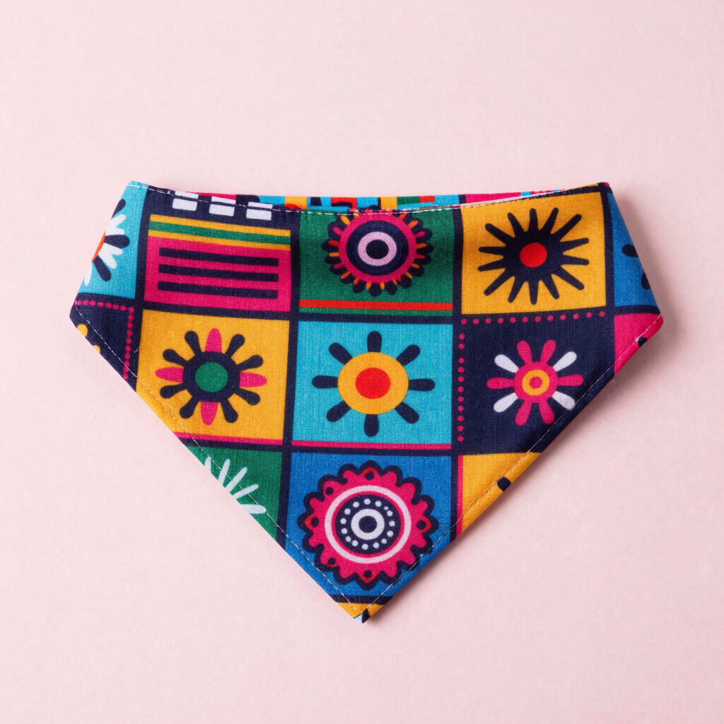 Bandana Reversible Fiesta Mexicana