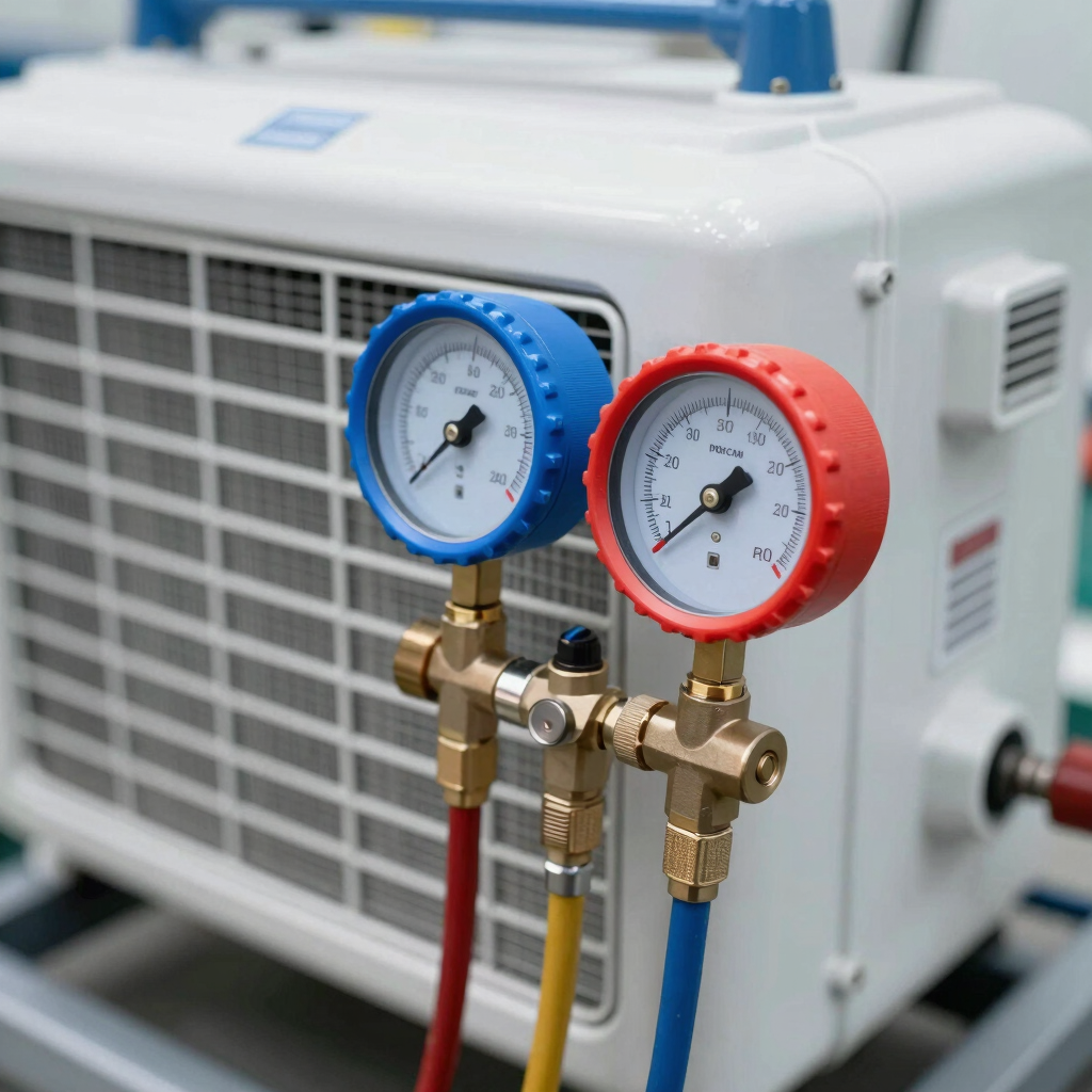 Carga de Gás Refrigerante R410A / R32