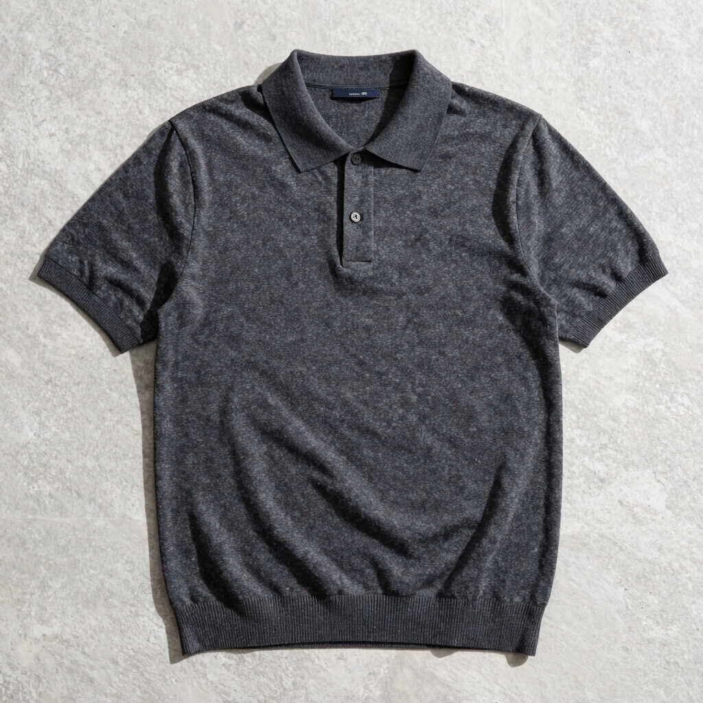Polo de Punto en Algodón Pima