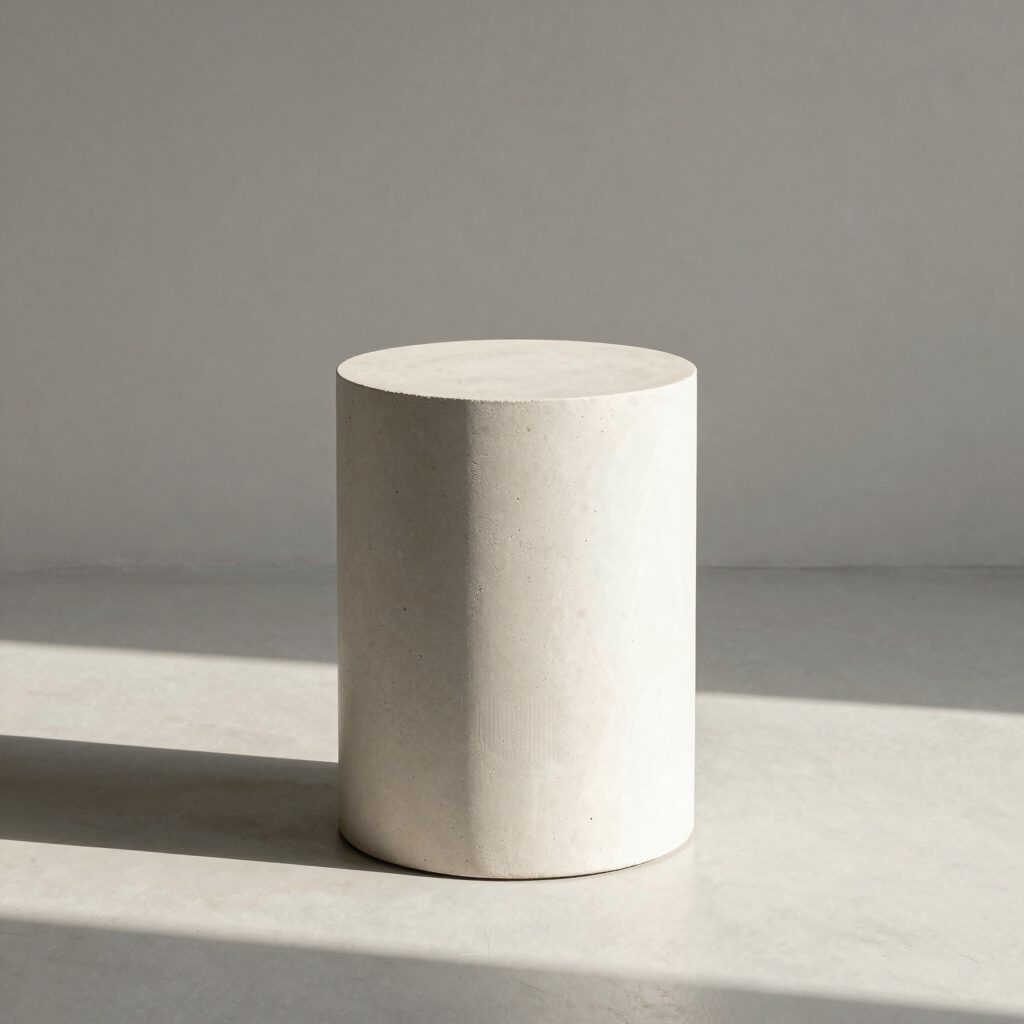 Stria Concrete Side Table