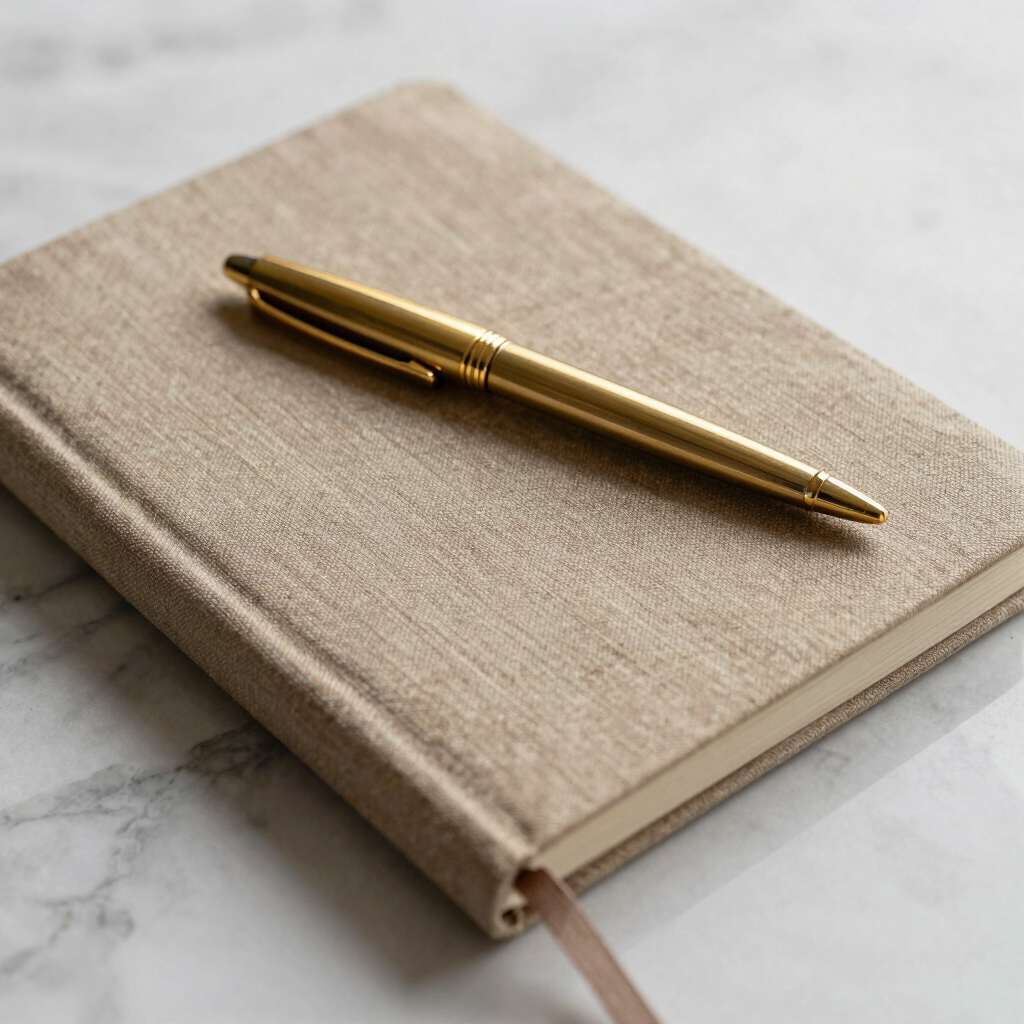 Heirloom Linen Bound Journal