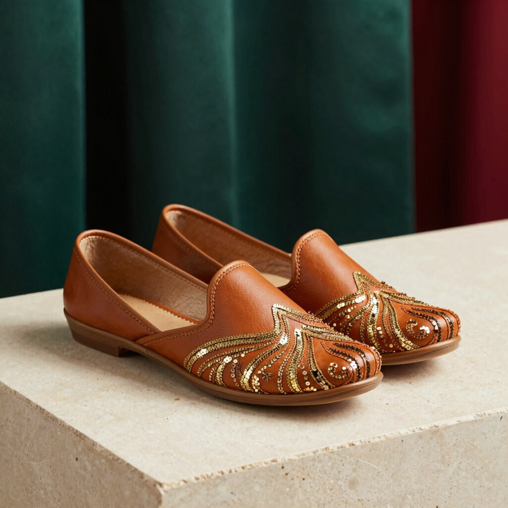 The Gilded Ochre Slip-On