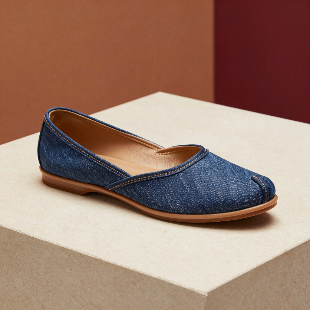 Chambray Modernist Denim Jutti
