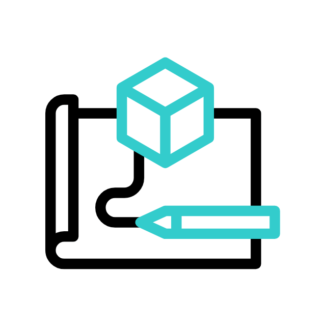 Design team reviewing product concepts in the studio