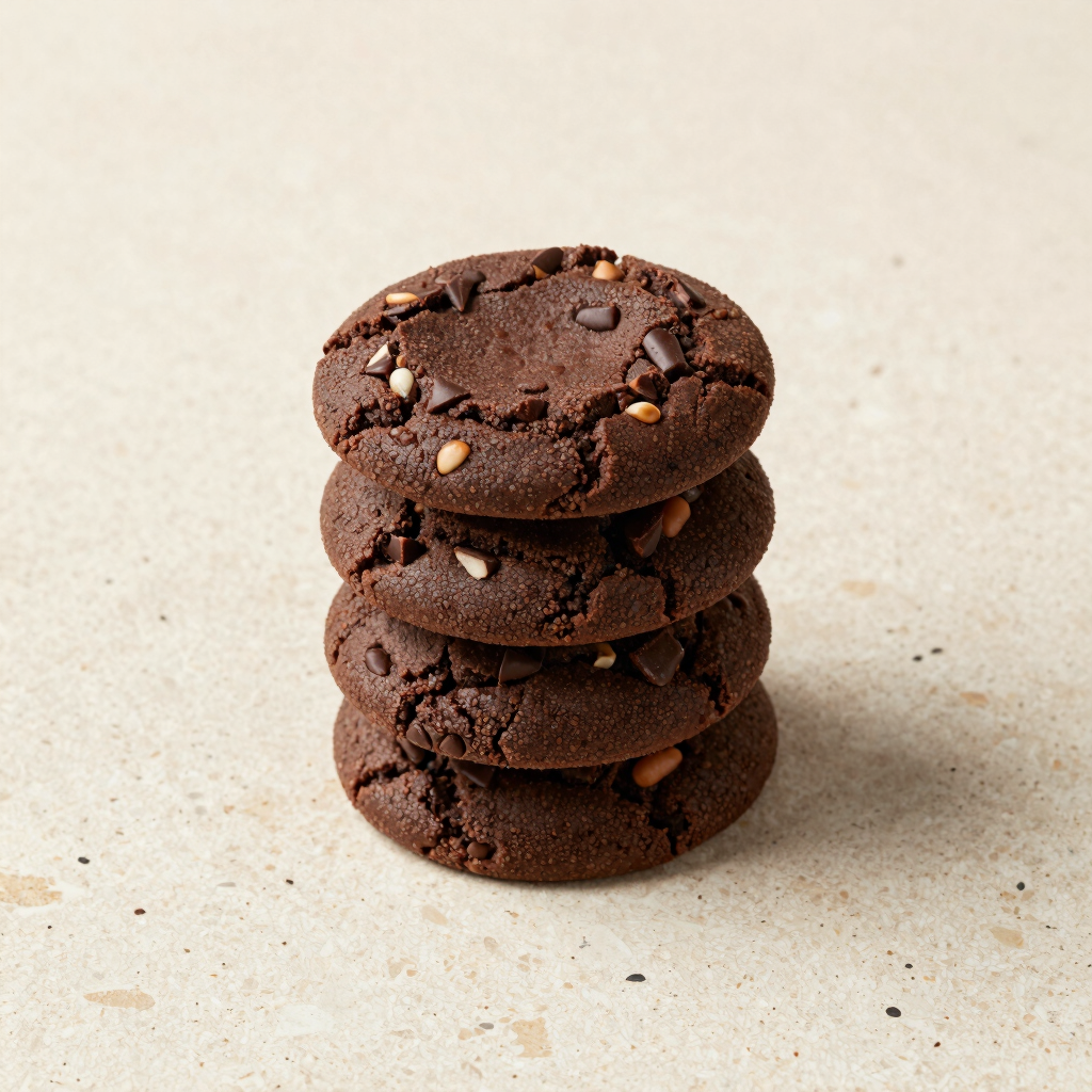 Galletas de Cacao y Flor de Sal Sin Gluten