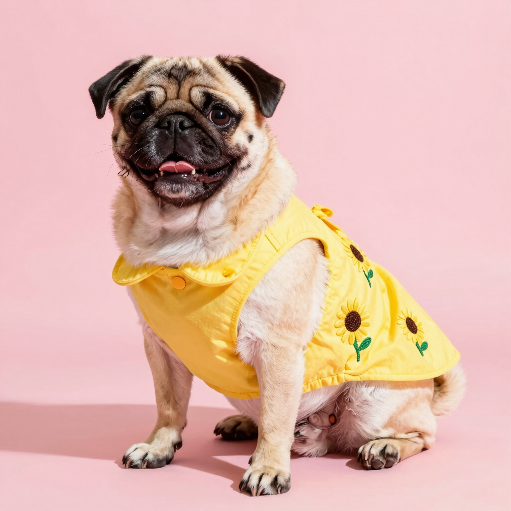 Vestido de Fiesta Girasoles