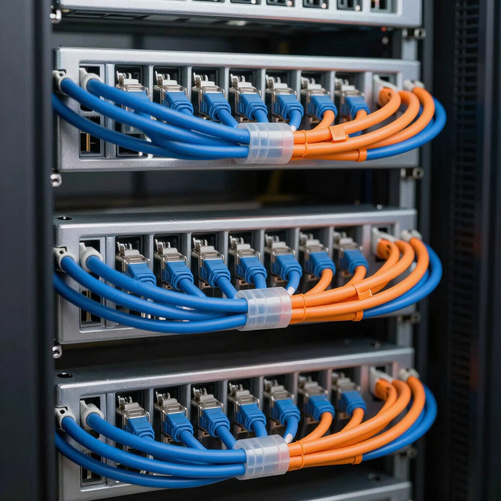 Manajemen & Perapihan Kabel Sesuai Grid