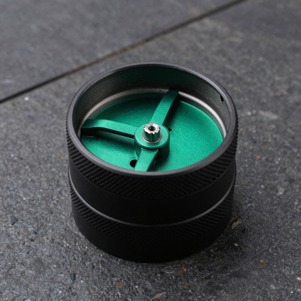 Obsidian CNC Herb Grinder