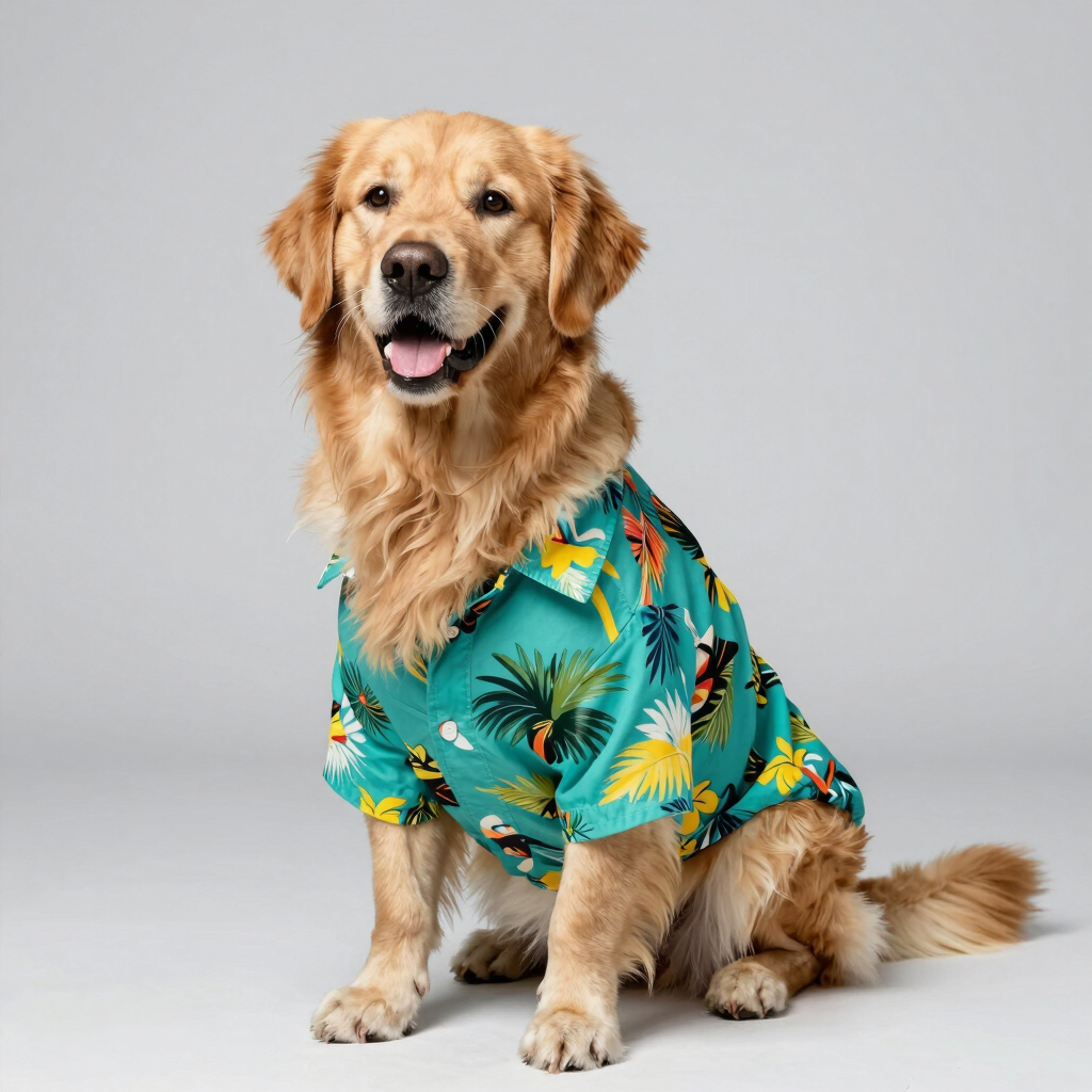 Camisa Tropical Acapulco para Perros