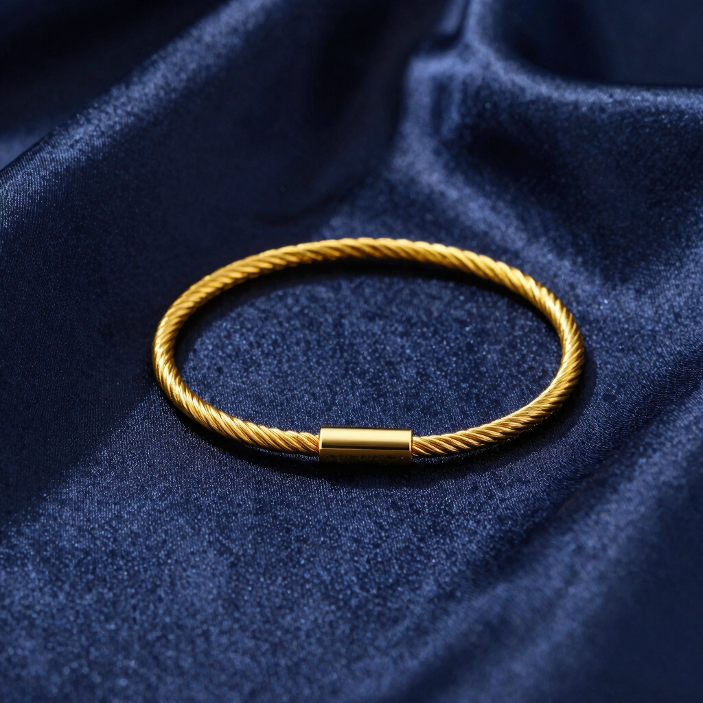 Pulsera Cordón de Oro Mirador