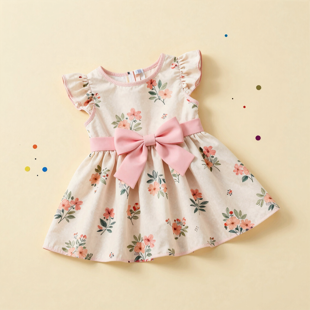 Vestido de Fiesta Tulipanes