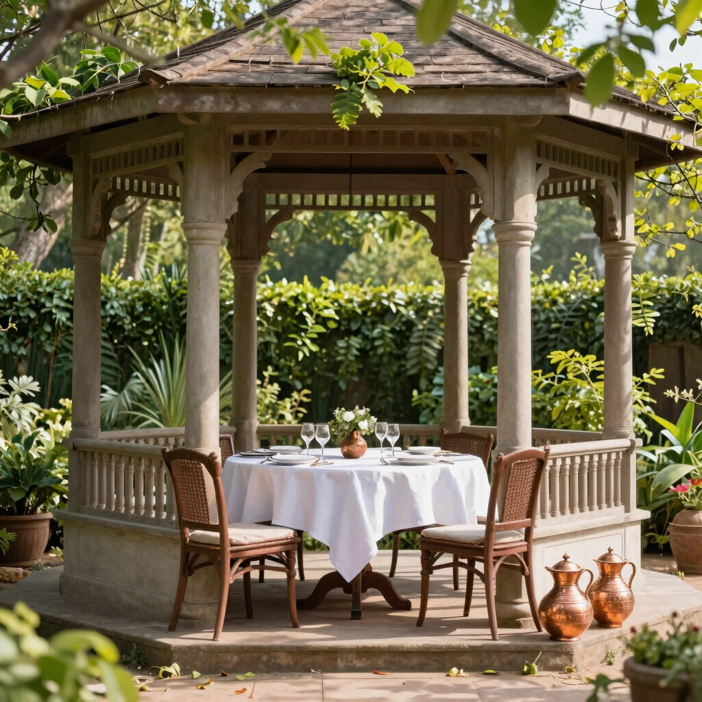 Private Gazebo Lunch Experience