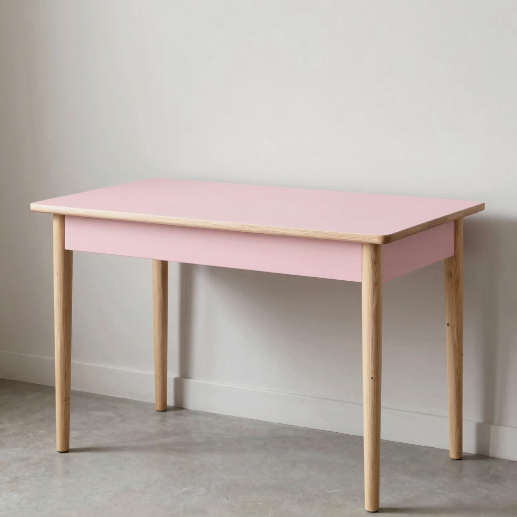 Freja Blush Oak Writing Desk