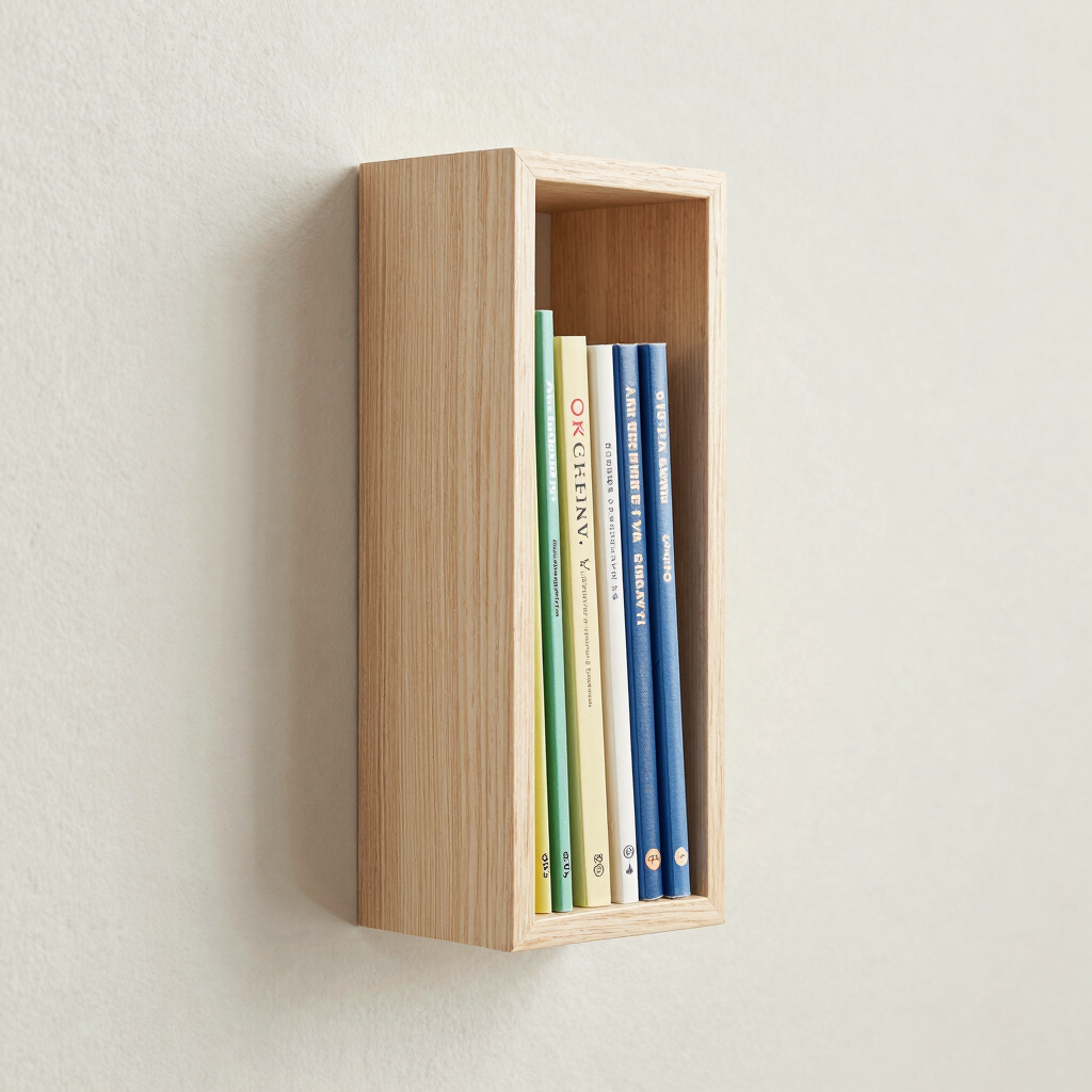 Lumi Narrow Floating Book Rack
