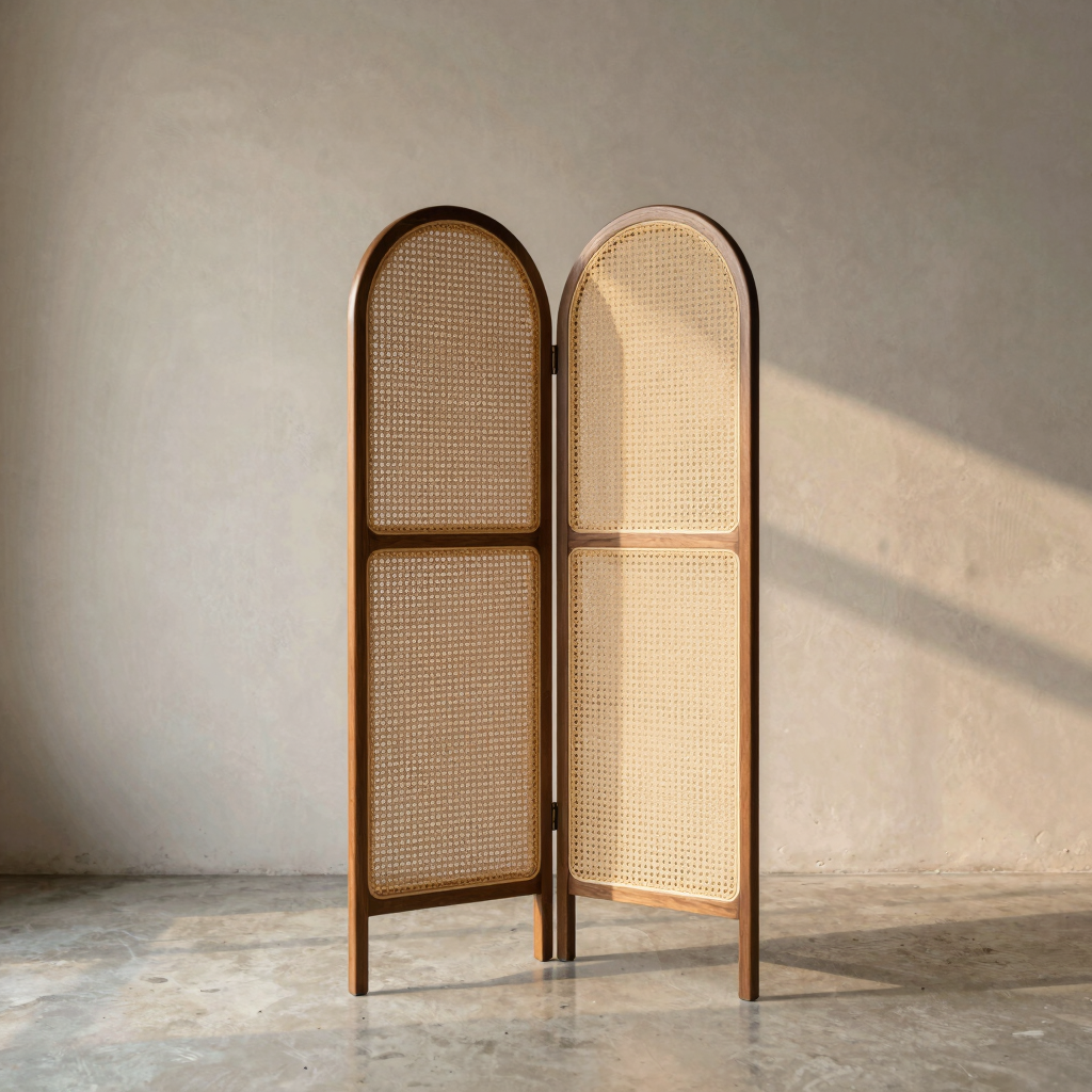 Arc Rattan Arch Divider