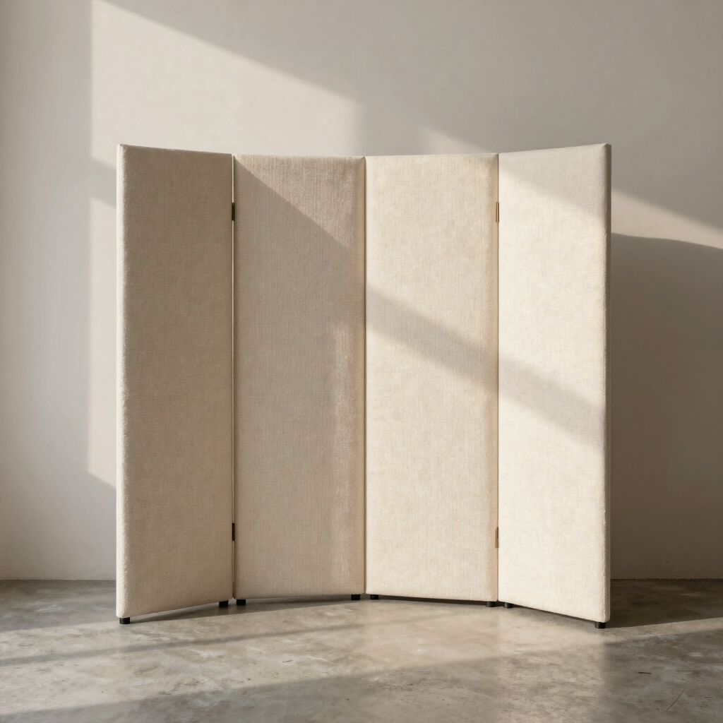 Calm Fabric Corner Sound Screen