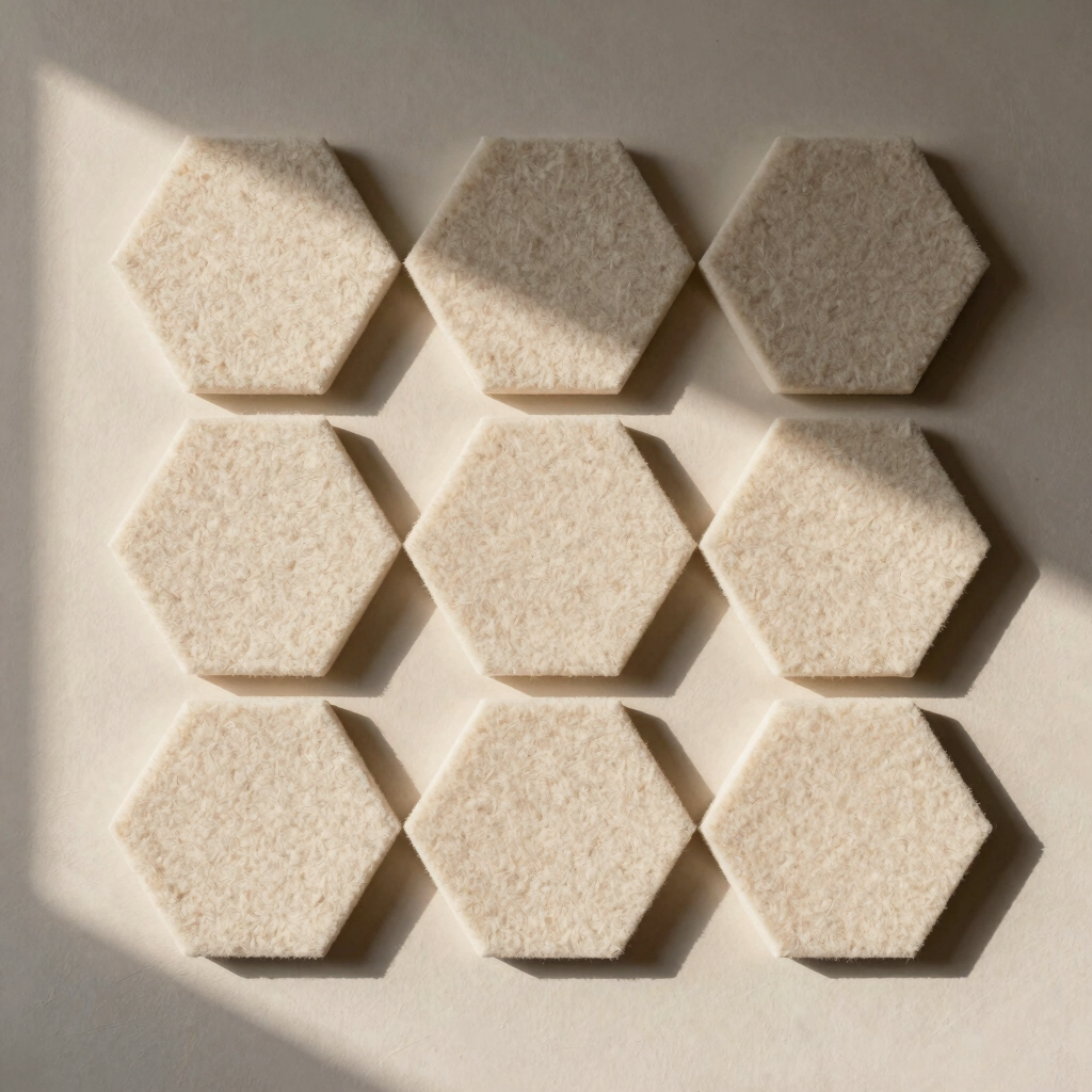 Sora Acoustic Wool Wall Tiles