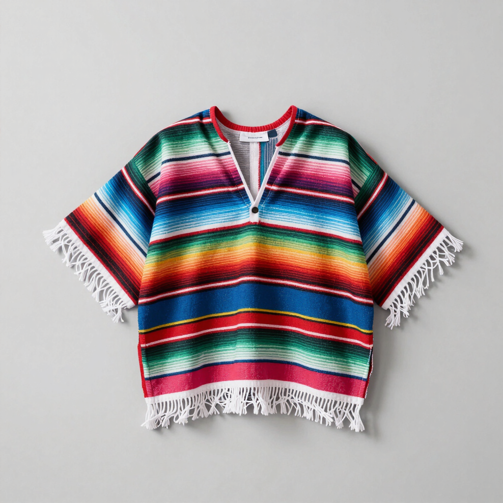 Poncho Festivo Tradición