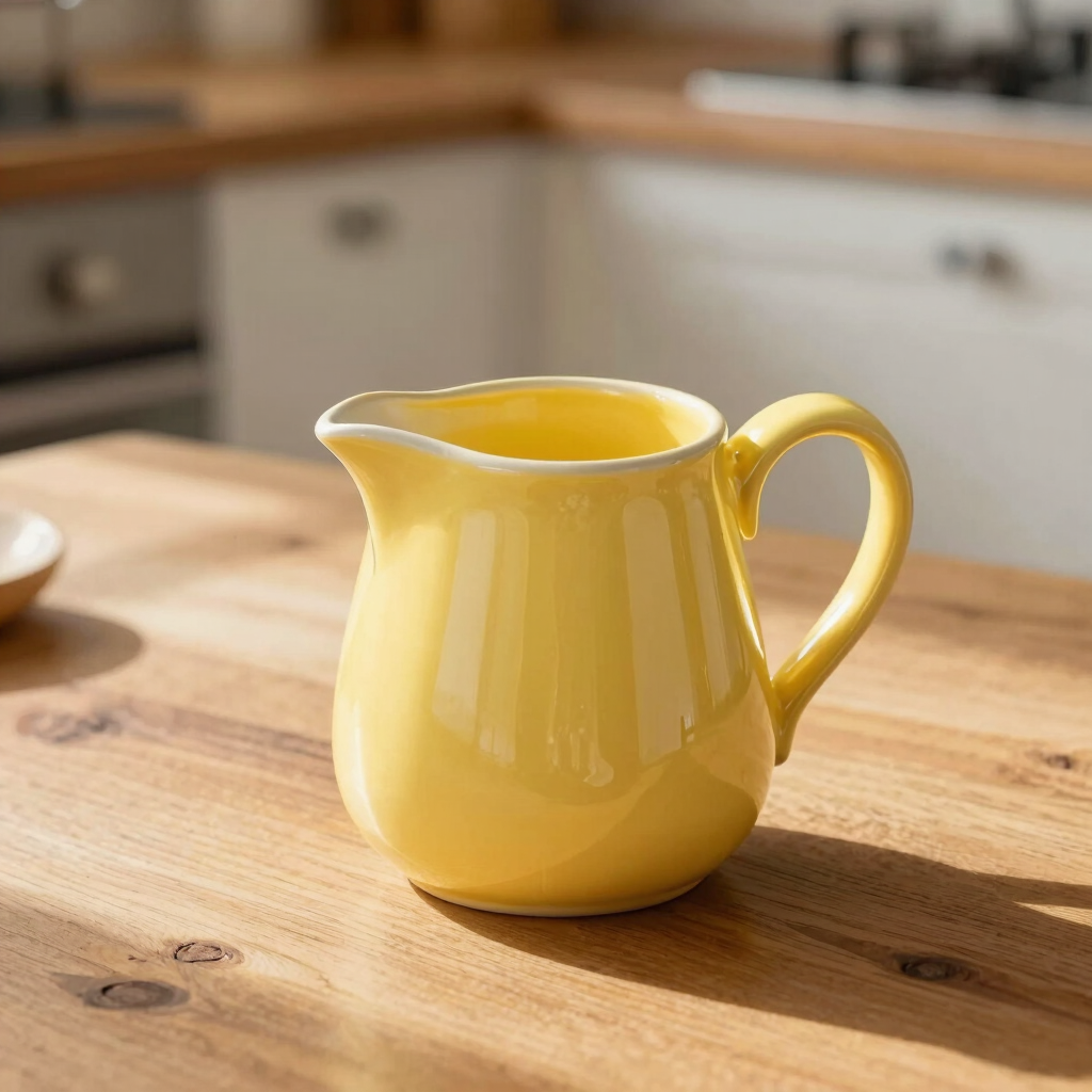 Butter Yellow Creamer Pitcher