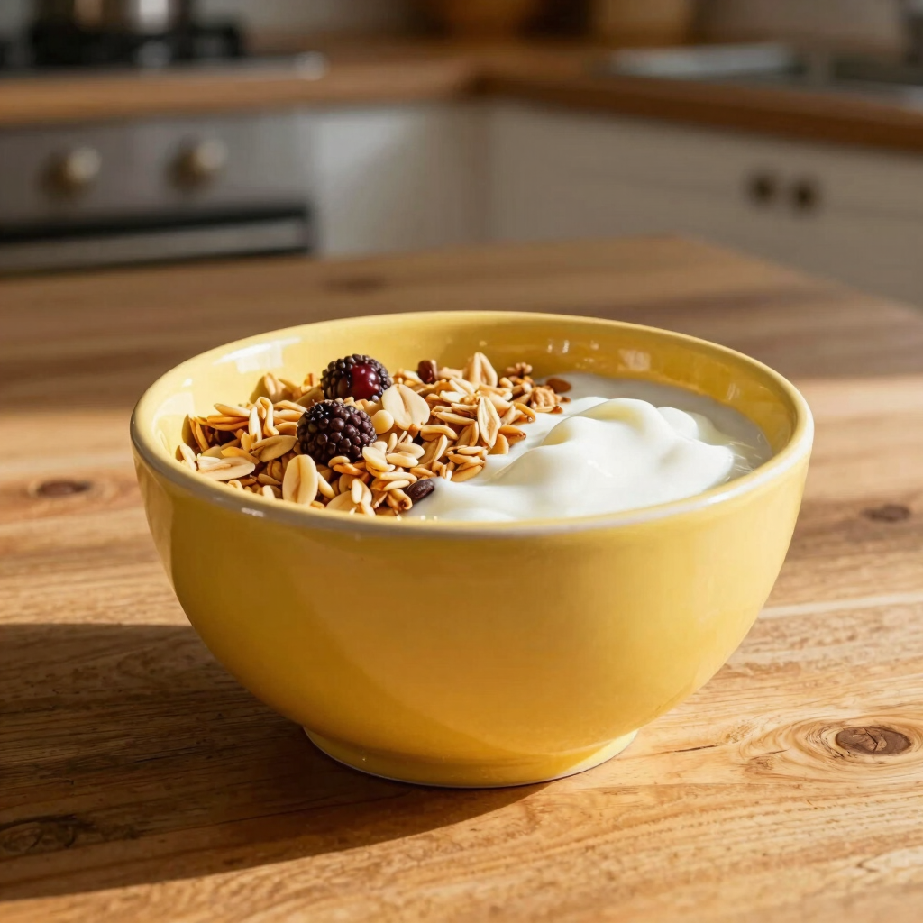 Butter Yellow Breakfast Bowl