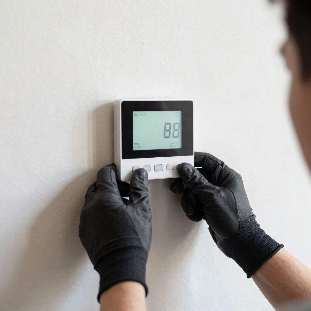 Smart Thermostat Calibration and Install