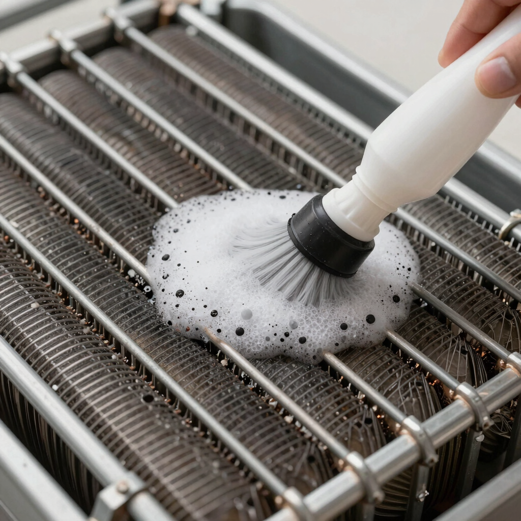 Condenser Coil Chemical Deep Clean
