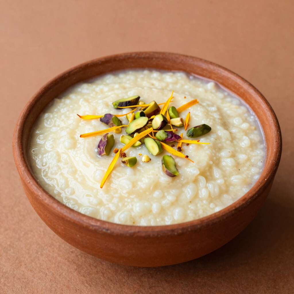 Kesar Cardamom Phirni Bowl