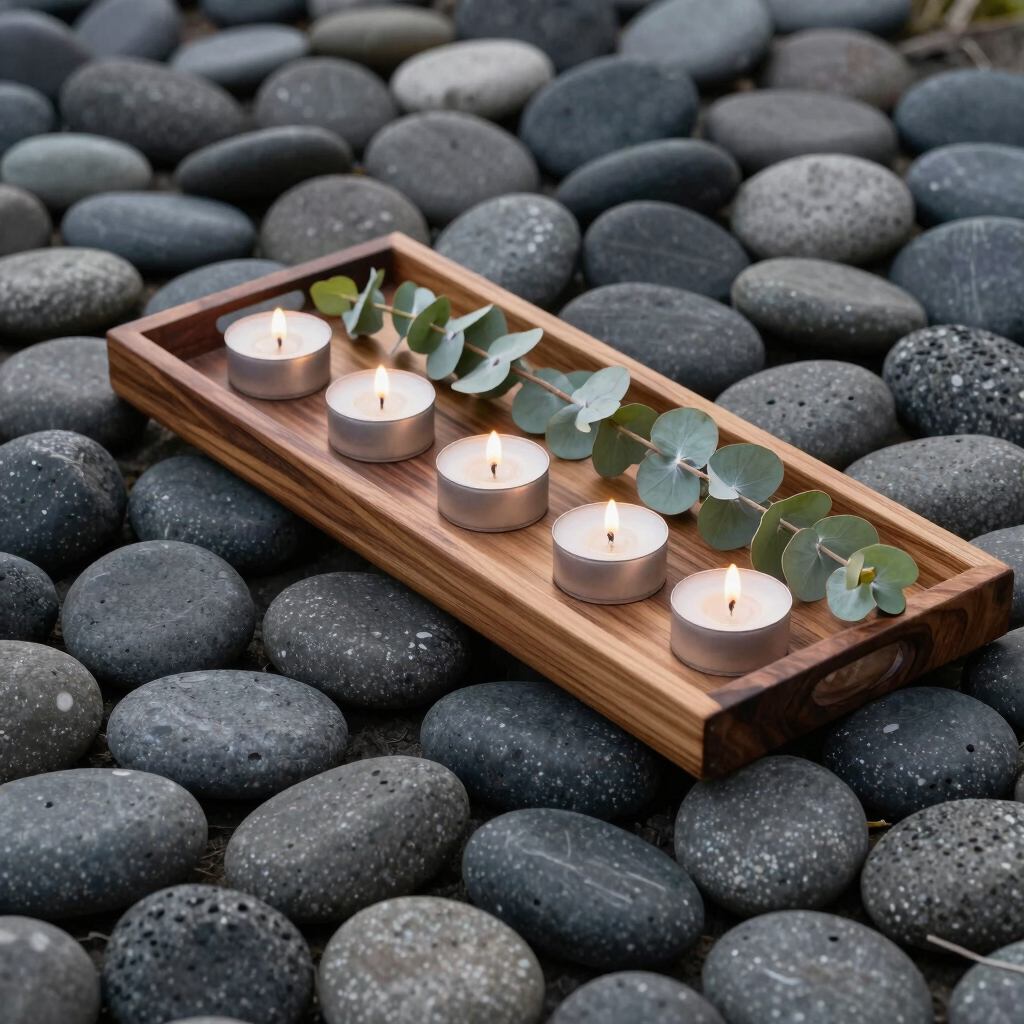 Hot Stone Candlelit Therapy