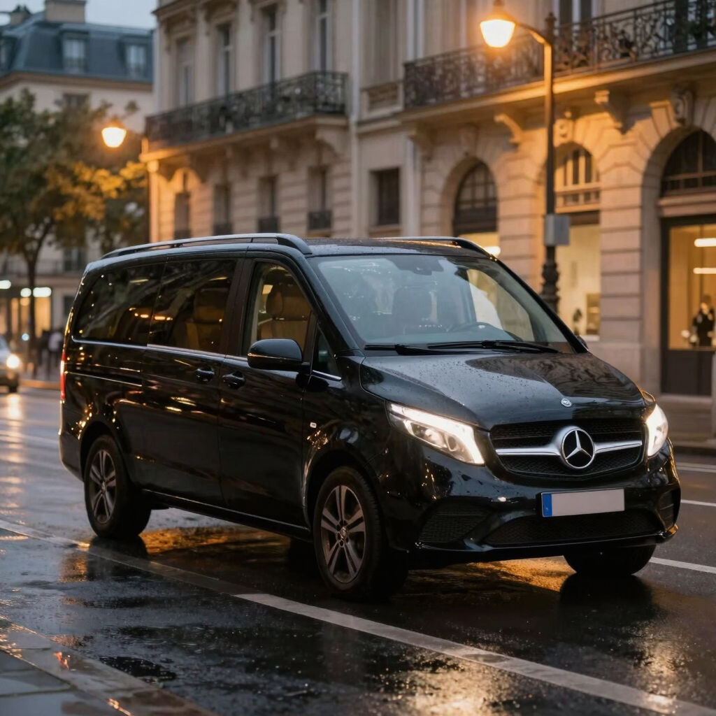 Transfert Beauvais vers Paris - Van Premium