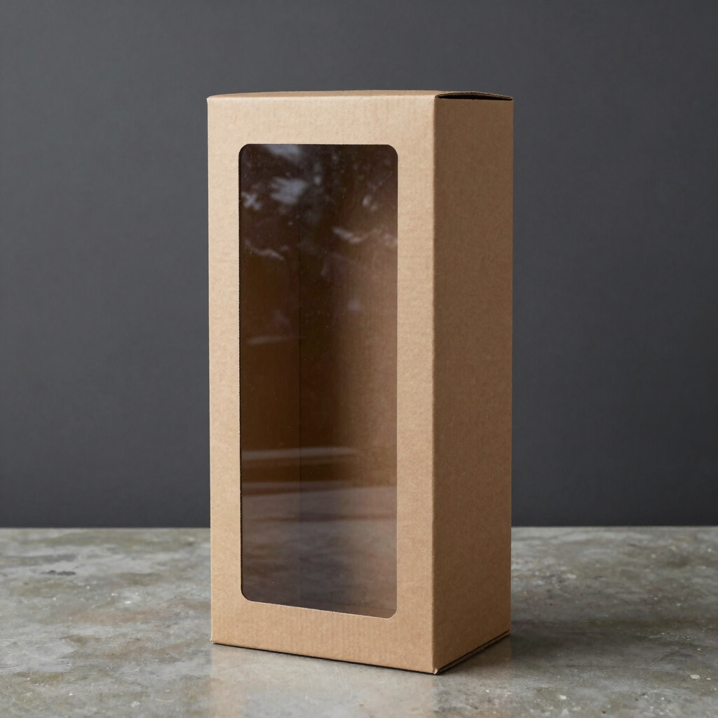 Caja para Flores con Ventana