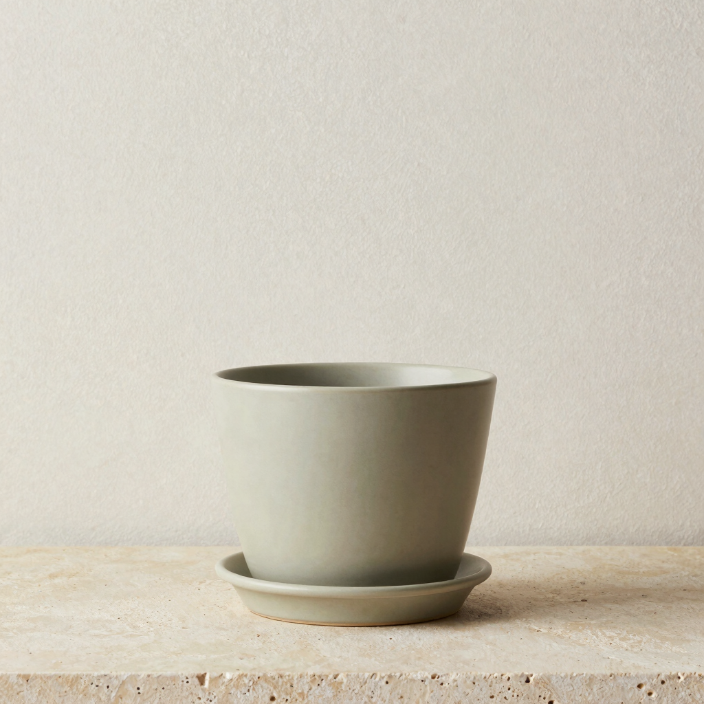 Maren Matte Sage Ceramic Planter