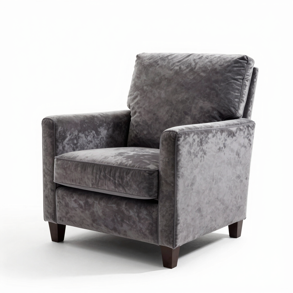 Kingston Velvet Accent Armchair