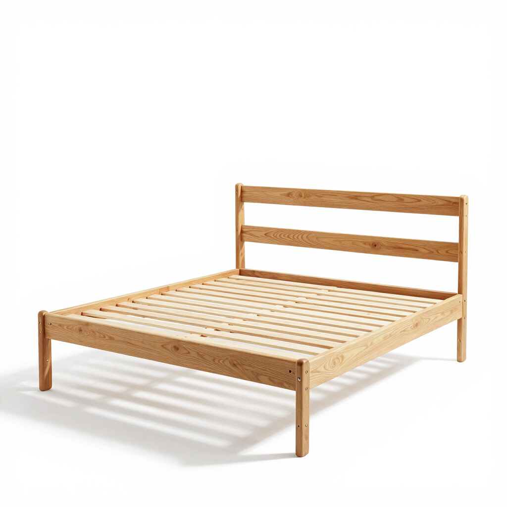 Oxford Wooden Double Bed Frame