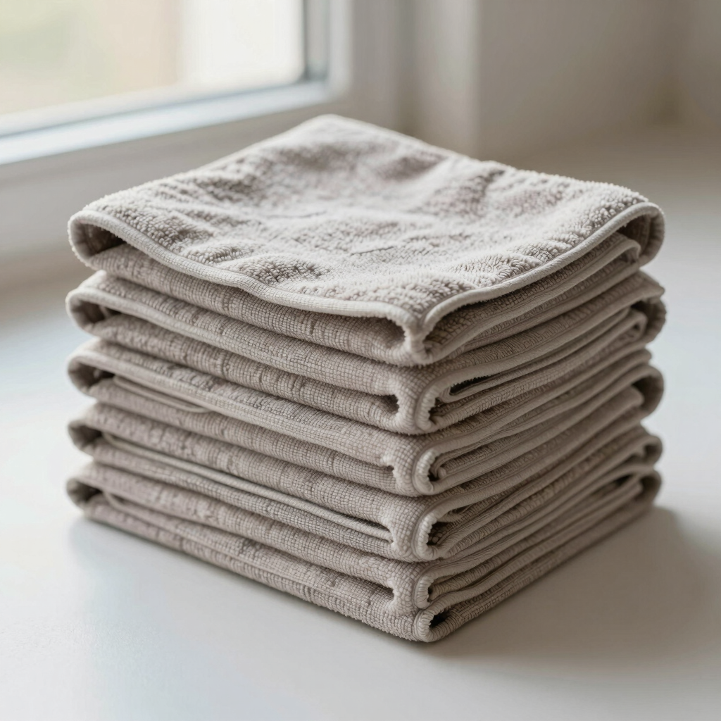 Aesthetic Microfiber Cleaning Cloths