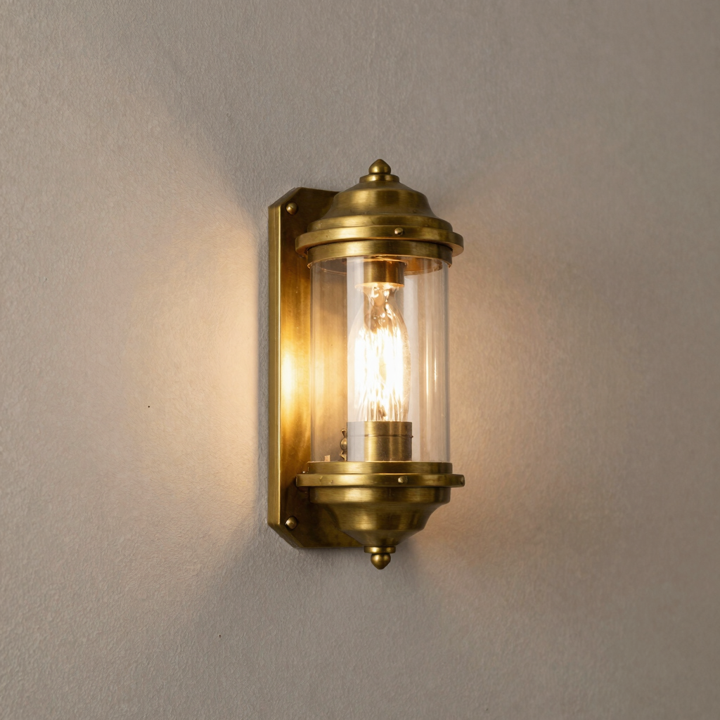 Atelier Brass Exterior Pillar Light