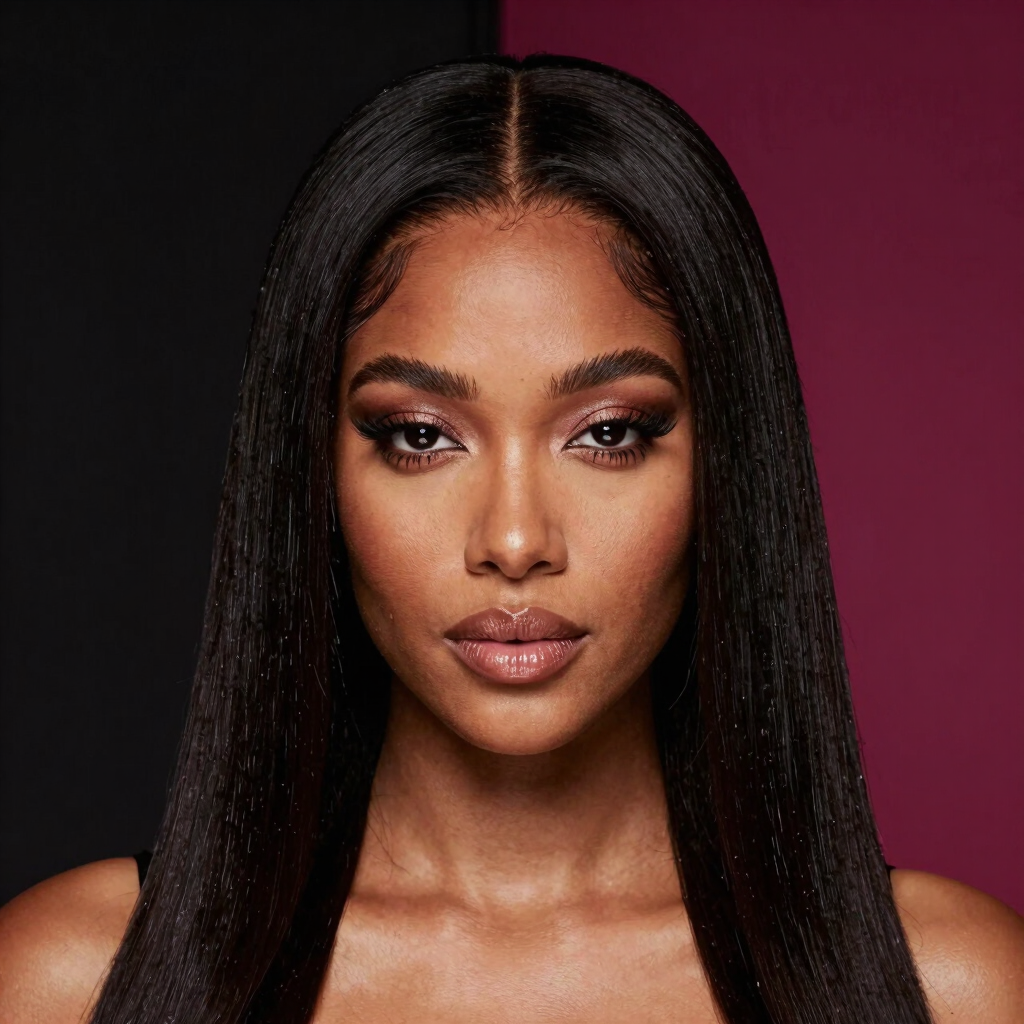 Frontal Lace Raw Silk Straight