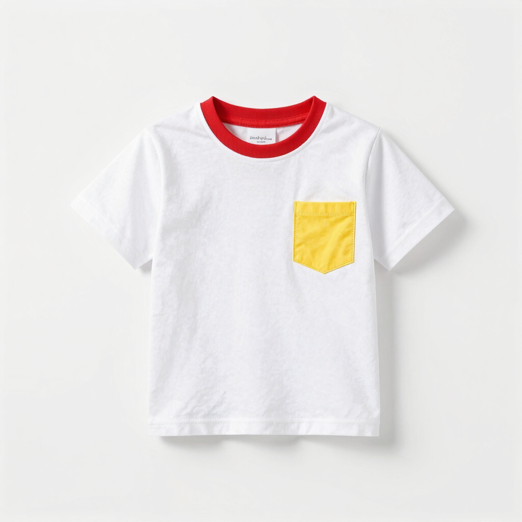 Color-Blocked Pocket Tee