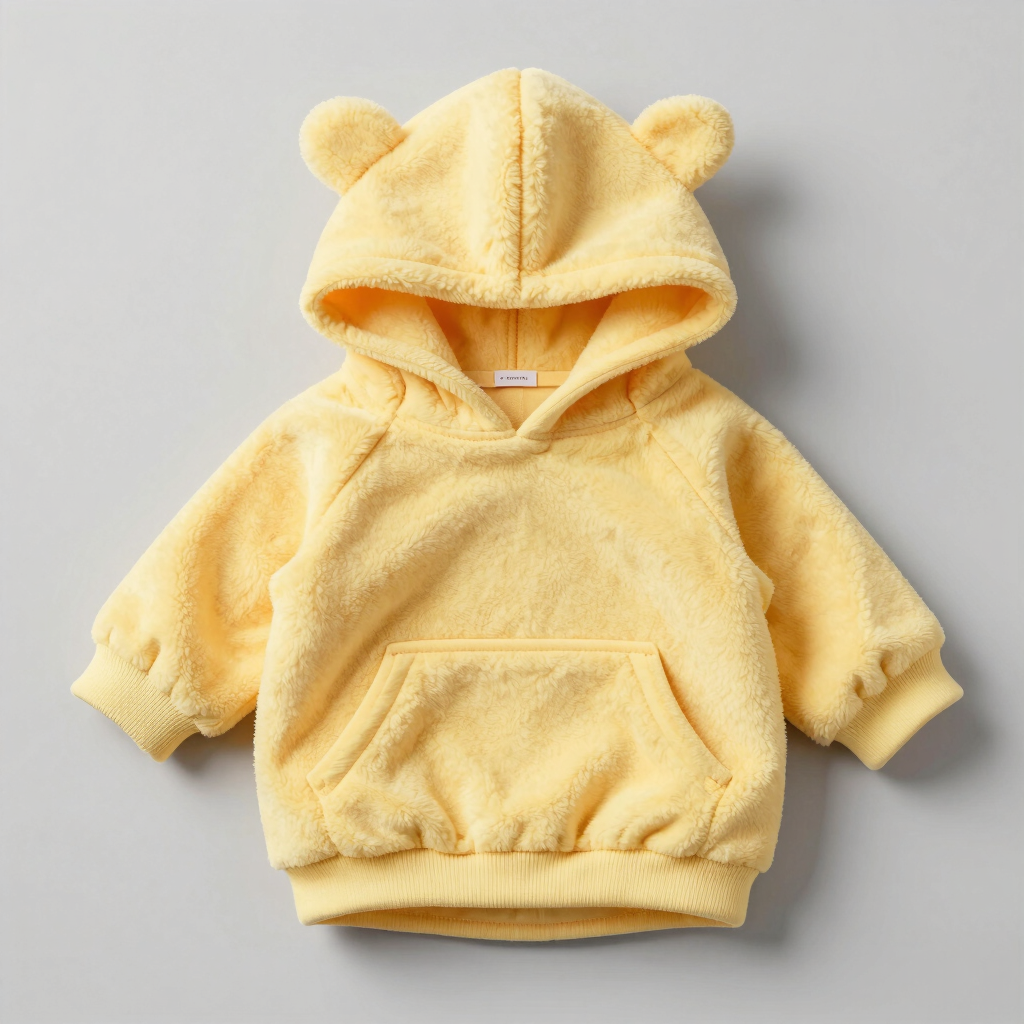 Sudadera Mandarina con Gorrito