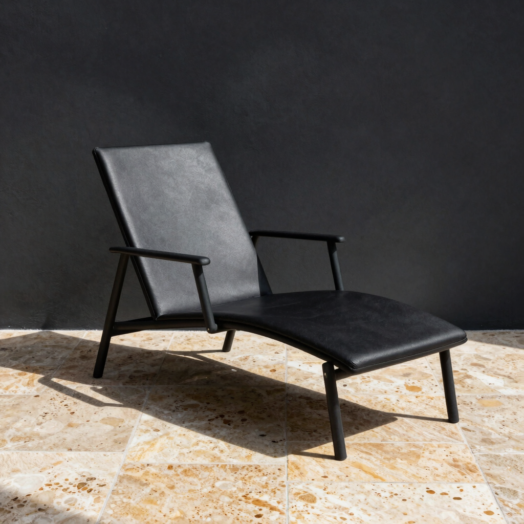 Charcoal Ash Lounge Chair