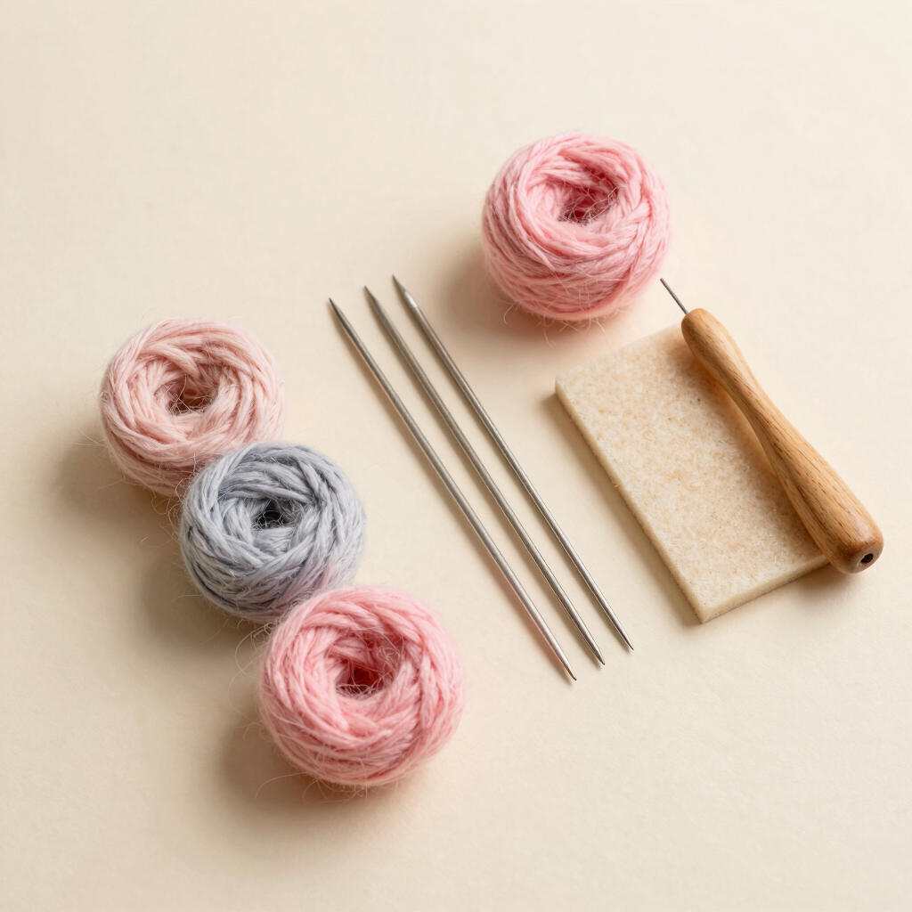 Kit de Iniciación al Needle Felting