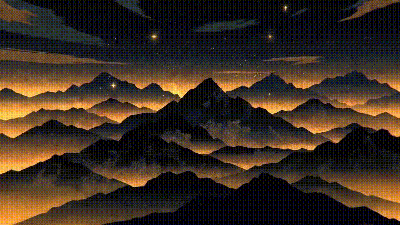 blue and white smoke illustration