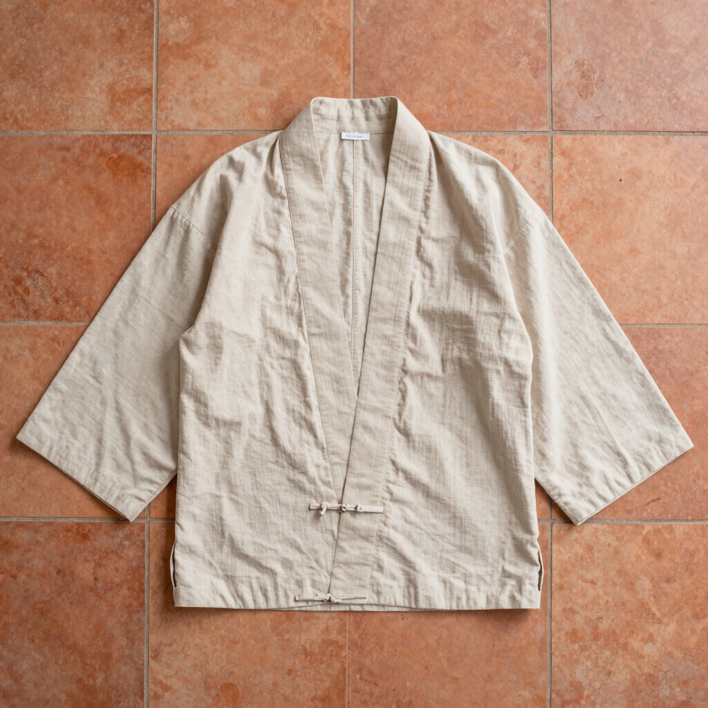 Áo Khoác Kimono Sợi Tự Nhiên