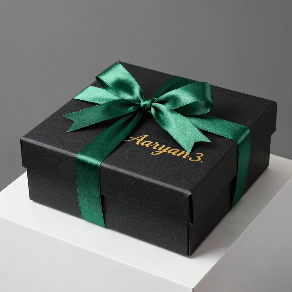Midnight Velvet Personalized Gift Box