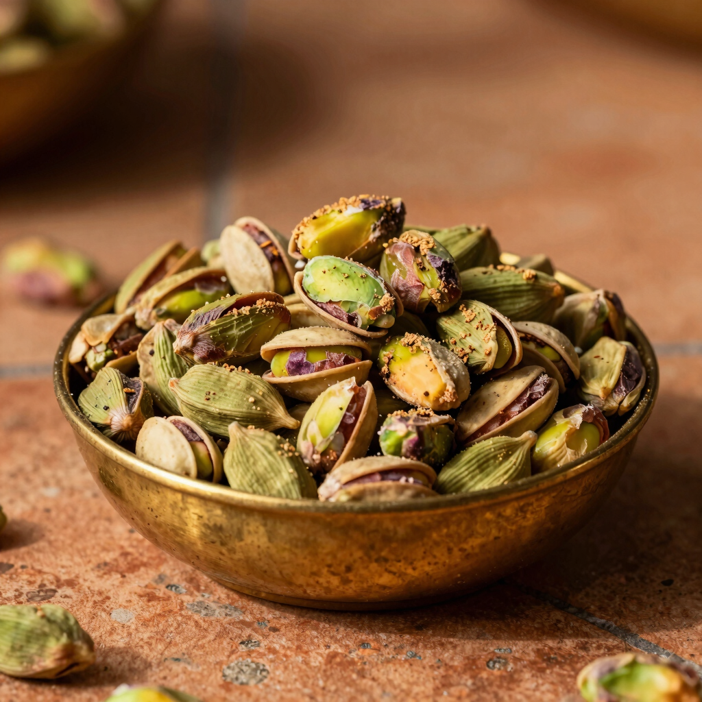 Cardamom Spiced Pistachios