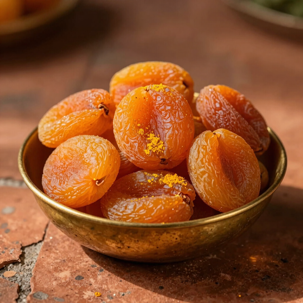 Spiced Triphala Apricots
