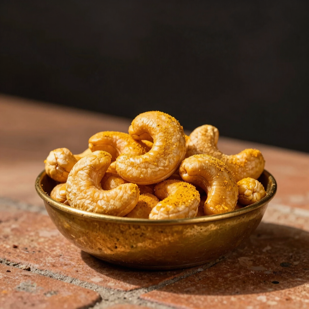 Turmeric Ginger Cashews