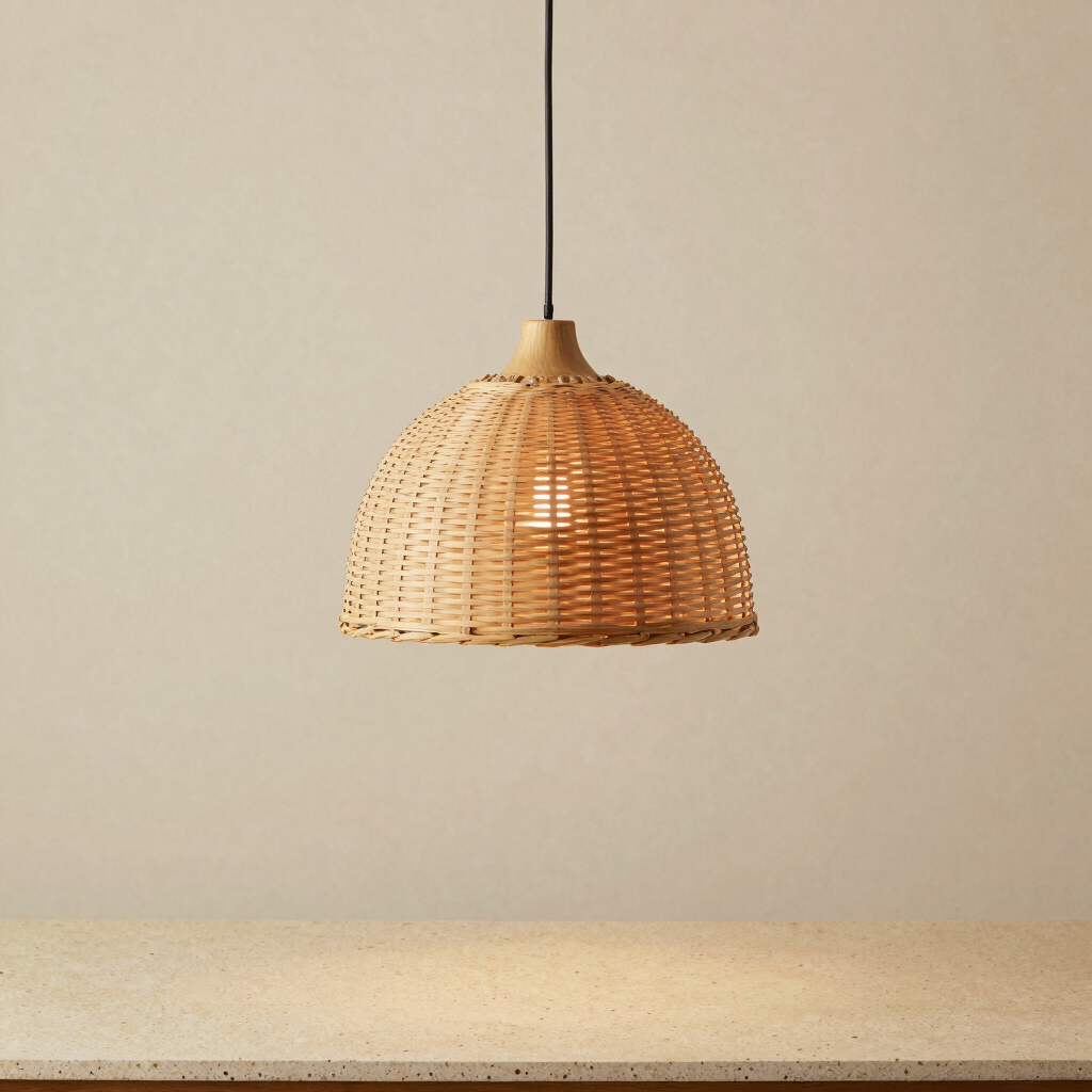 Sankheda Bamboo Dome Pendant