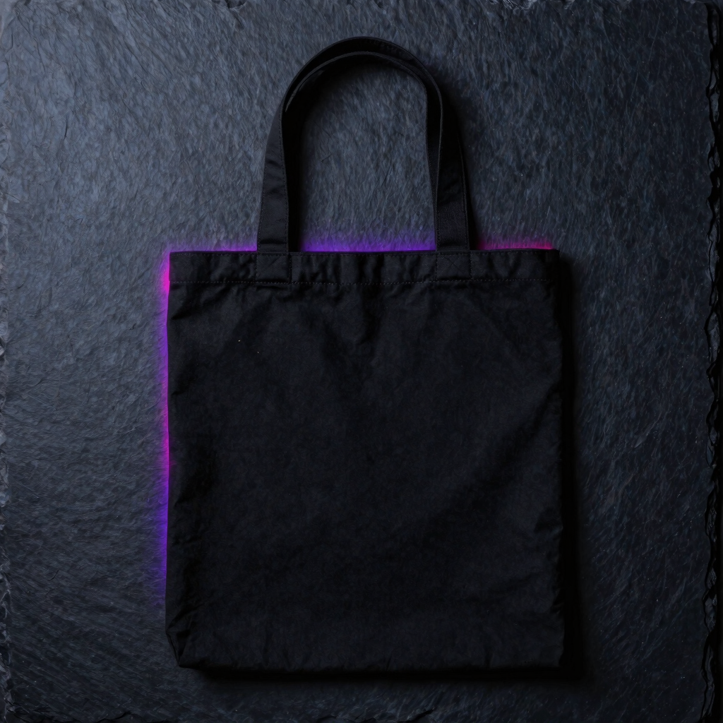 Neon Violet Canvas Tote Bag