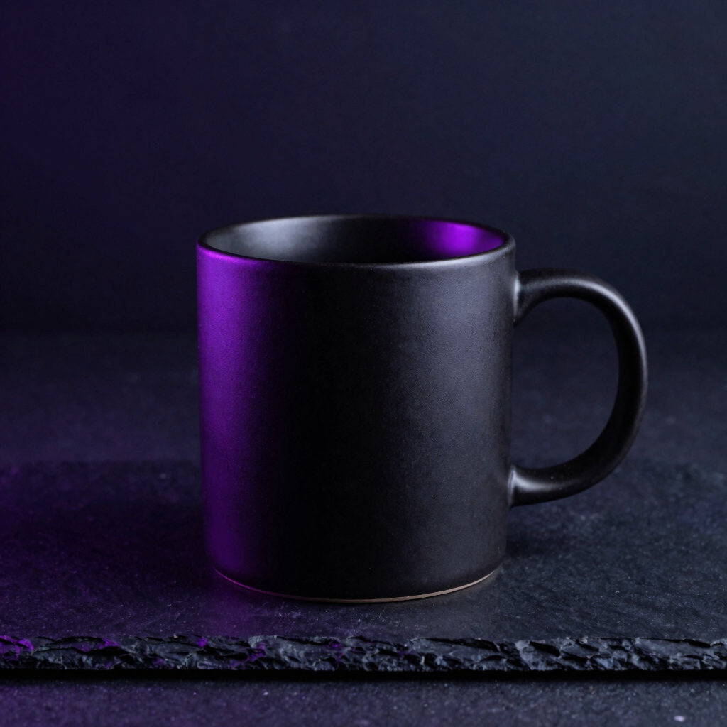 Midnight Glow Ceramic Mug